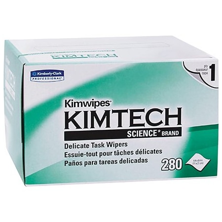 Kimwipes  Kimwipes 1-Ply 4.4 x 8.4'' Low Lint Wipers, 30PK BUY00087739